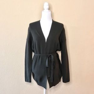 NWT A New Day Army Green Cardigan Size M